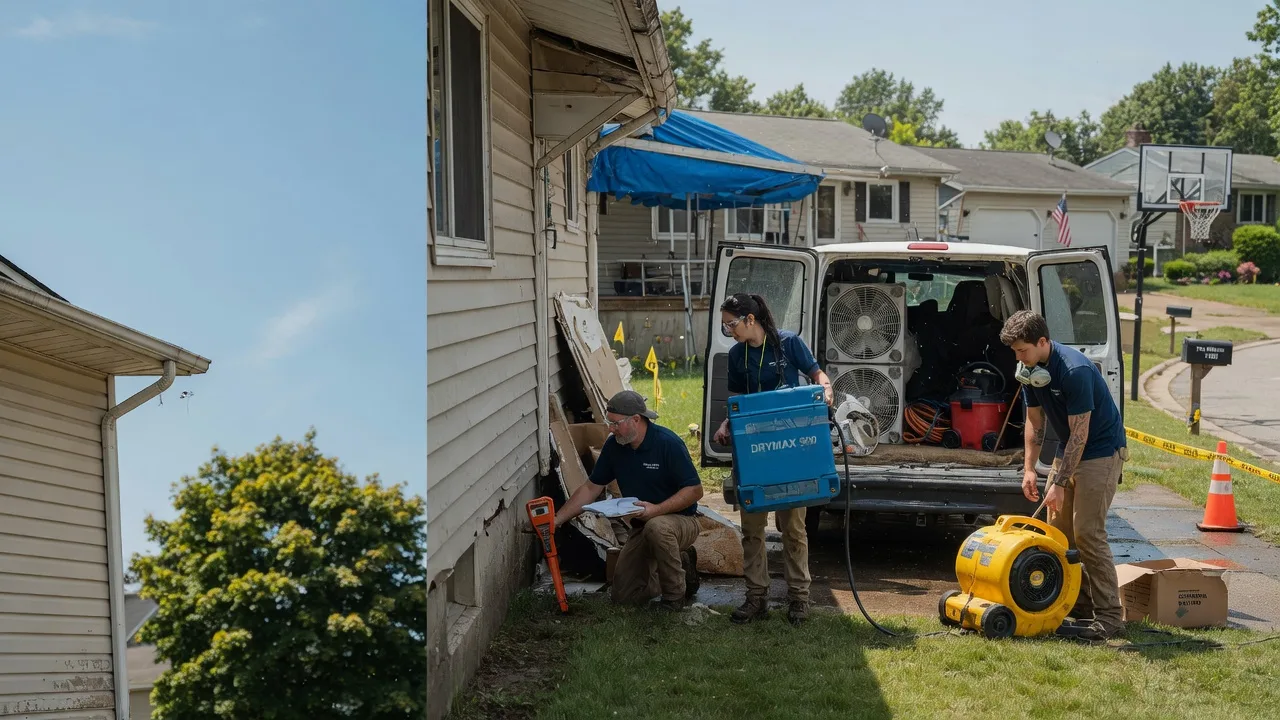 Ceiling Leak Cleanup in Westboro, WI near me